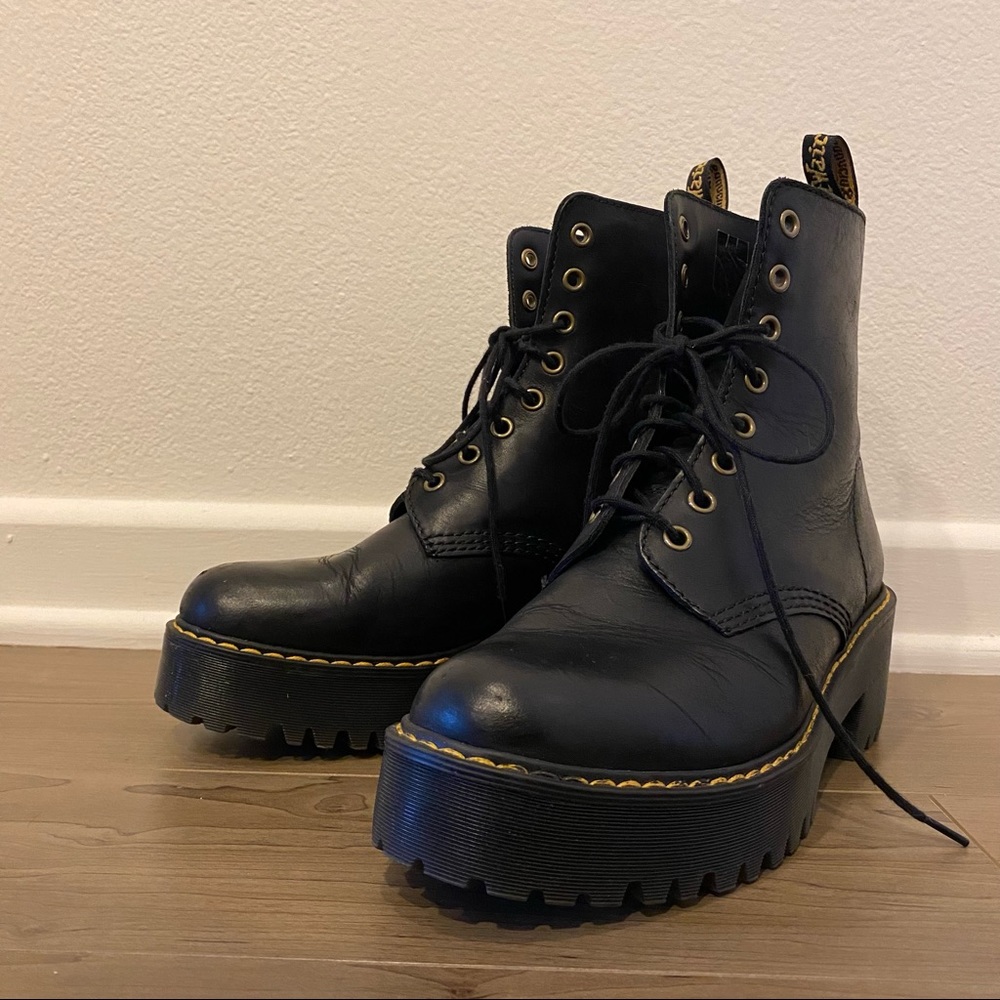 Dr. Martens Shriver Hi Platform Boots